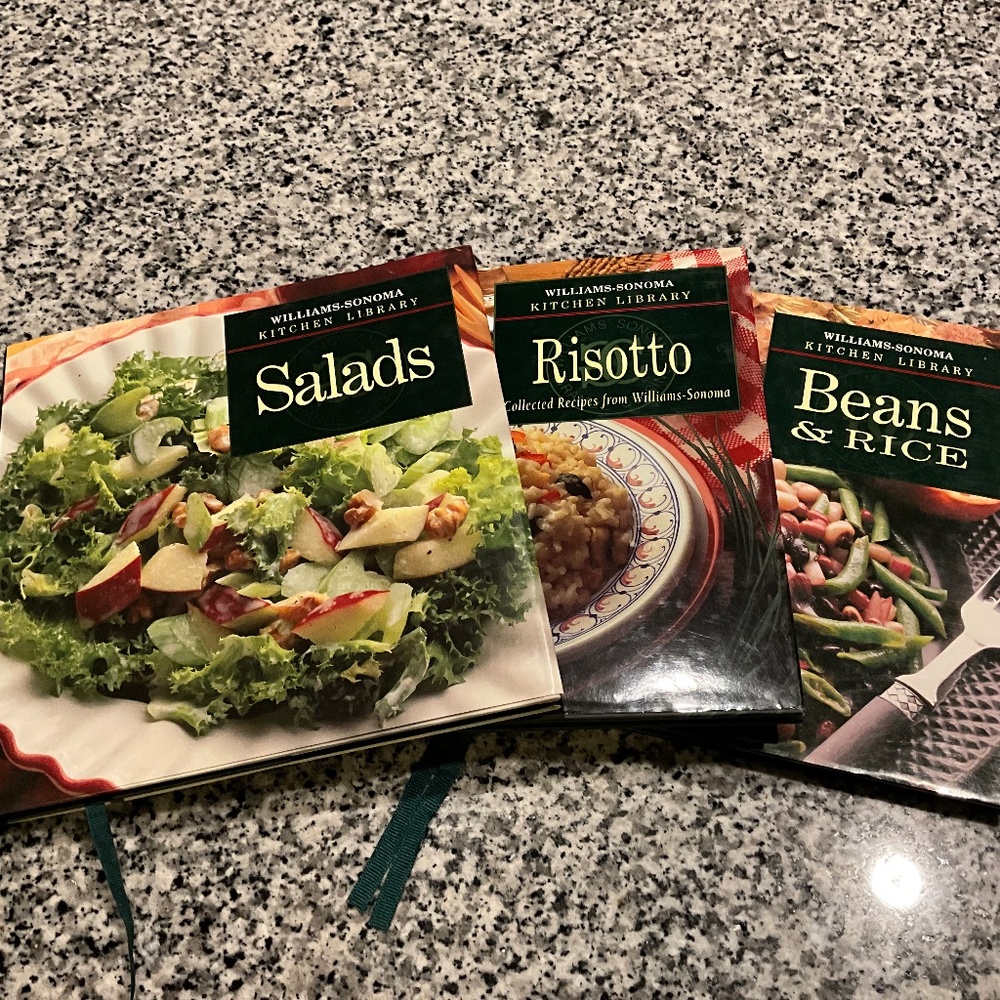 Set of 3 Williams Sonoma Cookbooks